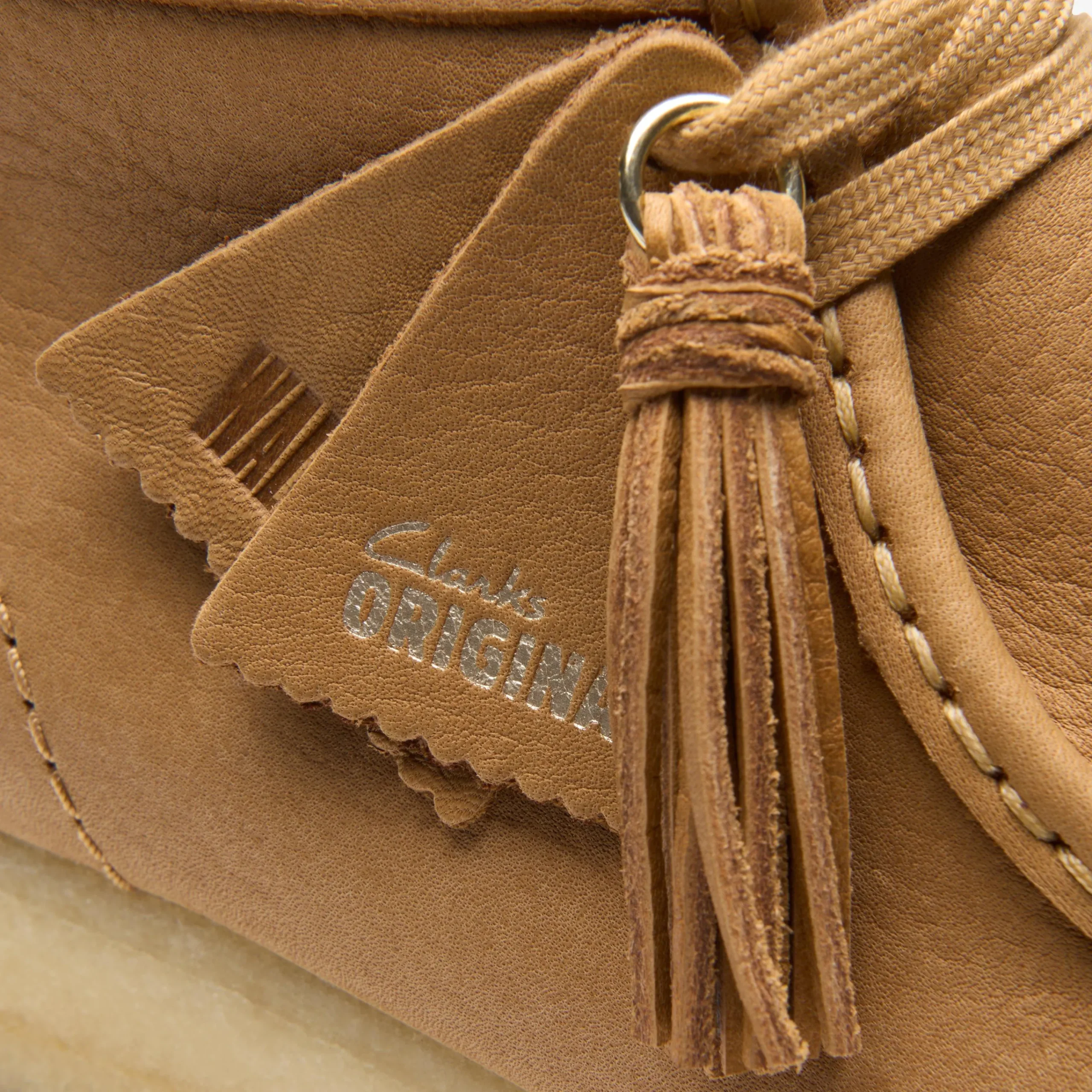 Clarks Wallabee Boot Mid Tan Leather Cheap