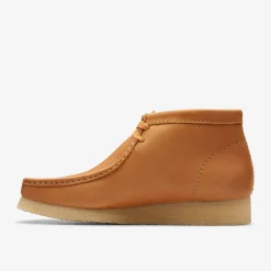 Clarks Wallabee Boot Mid Tan Leather Hot