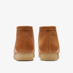 Clarks Wallabee Boot Mid Tan Leather Hot