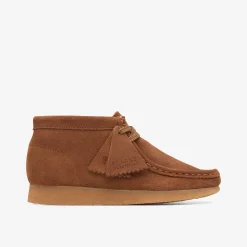 Clarks Wallabee Boot Older Cola Suede Shop