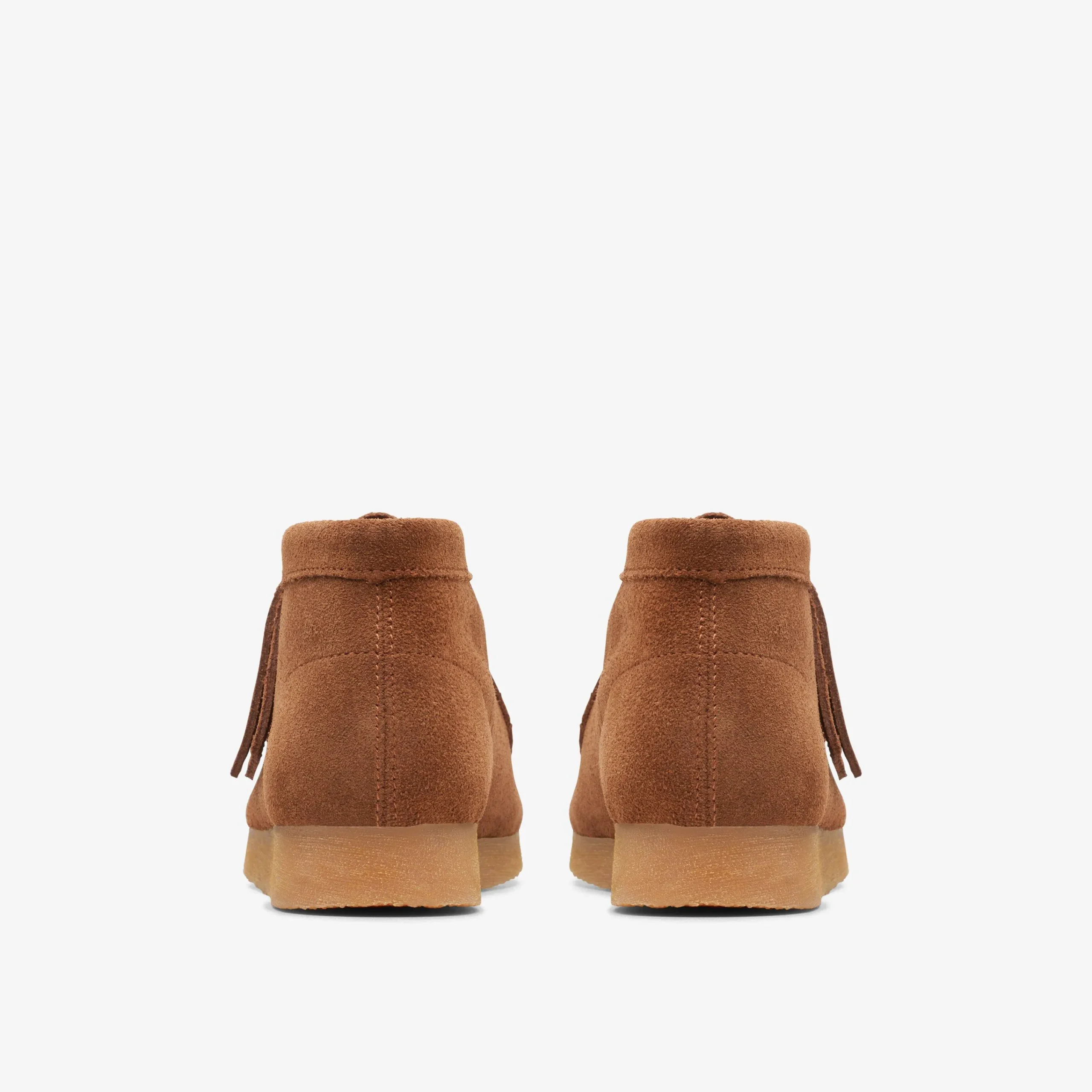 Clarks Wallabee Boot Older Cola Suede Shop