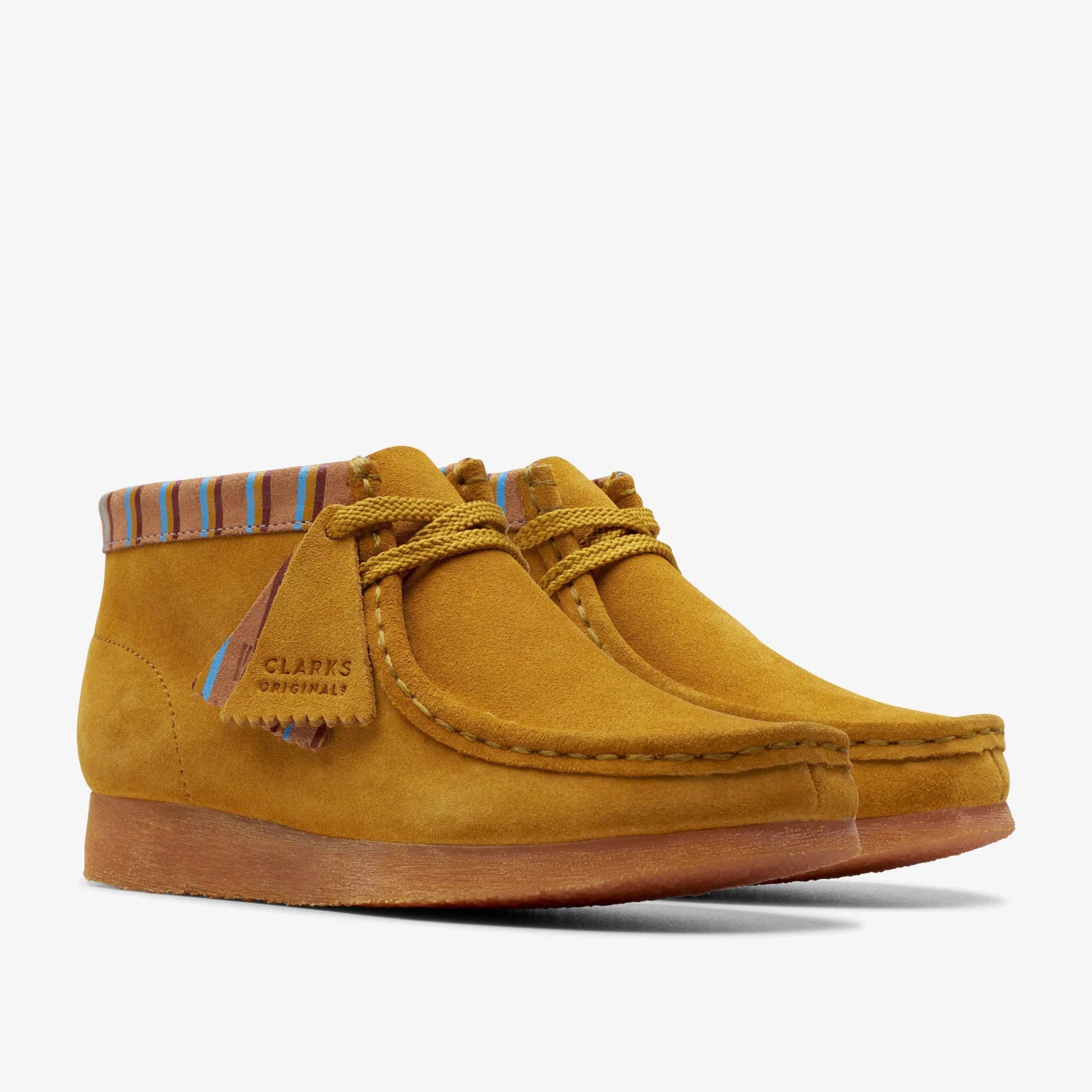 Clarks Wallabee Boot Older Mustard Best
