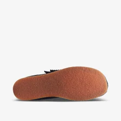 Clarks Wallabee Boot Older Navy Suede Clearance