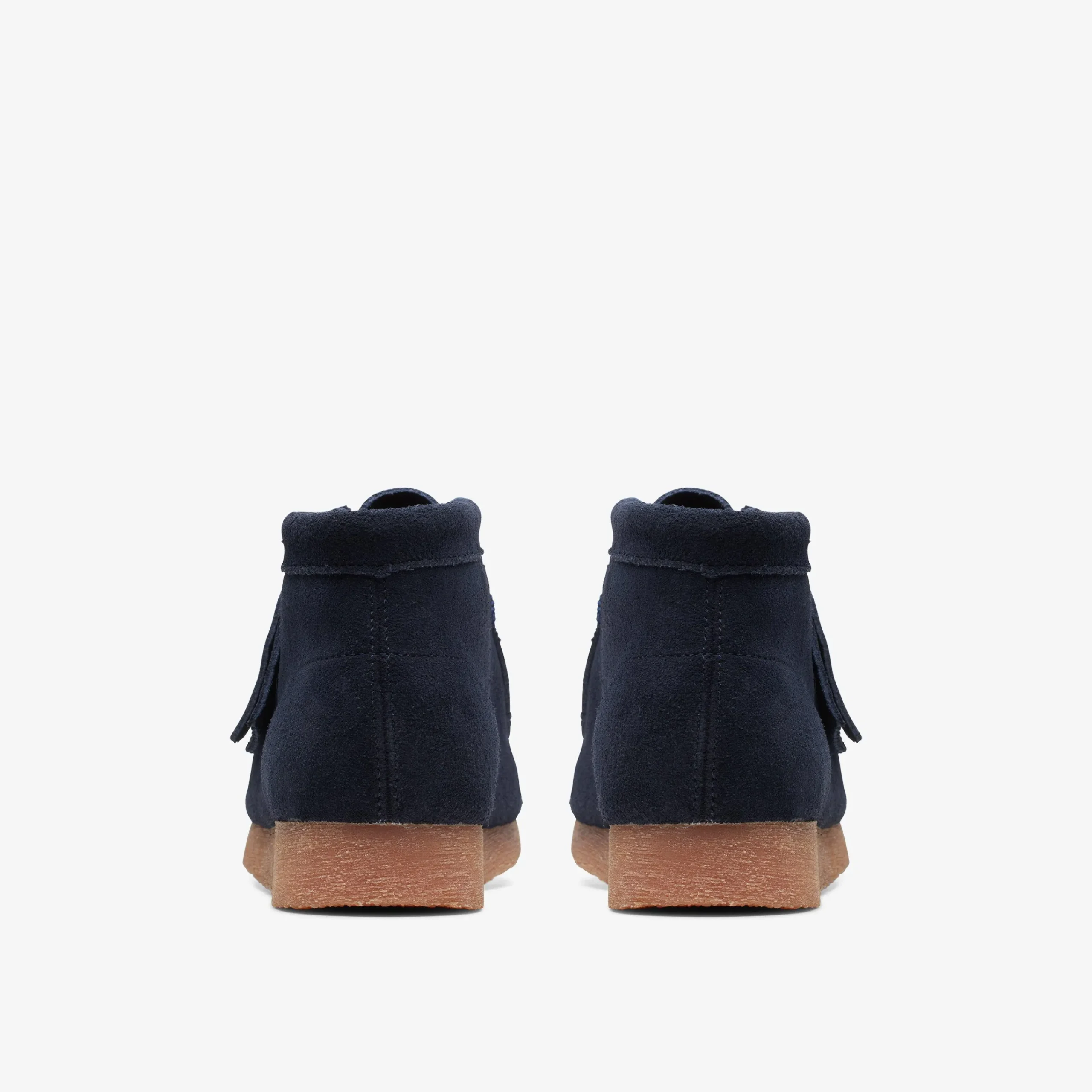 Clarks Wallabee Boot Older Navy Suede Clearance