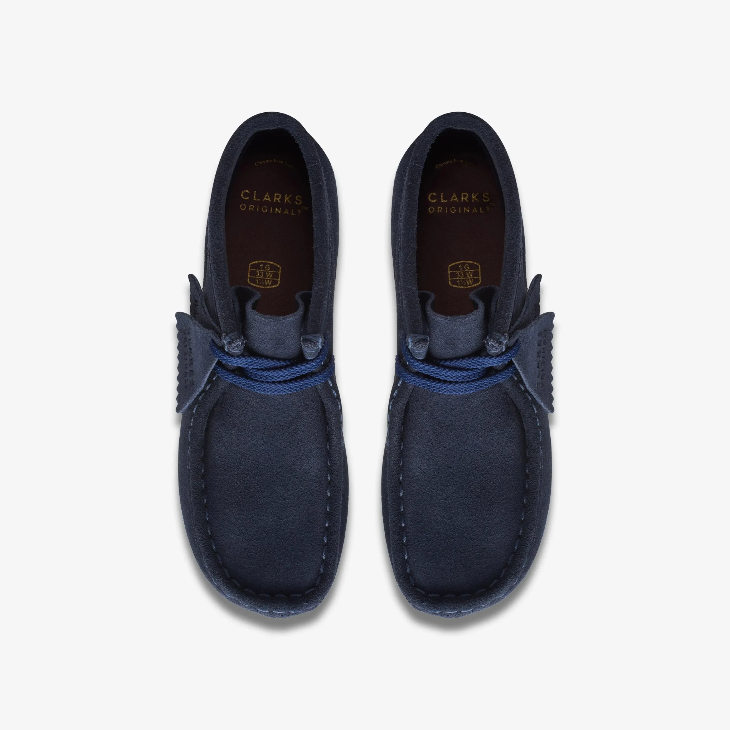 Clarks Wallabee Boot Older Navy Suede Clearance