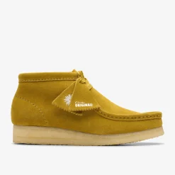 Clarks Wallabee Boot Olive Suede Cheap