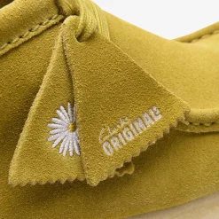 Clarks Wallabee Boot Olive Suede Cheap