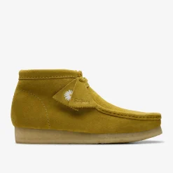 Clarks Wallabee Boot Olive Suede Discount