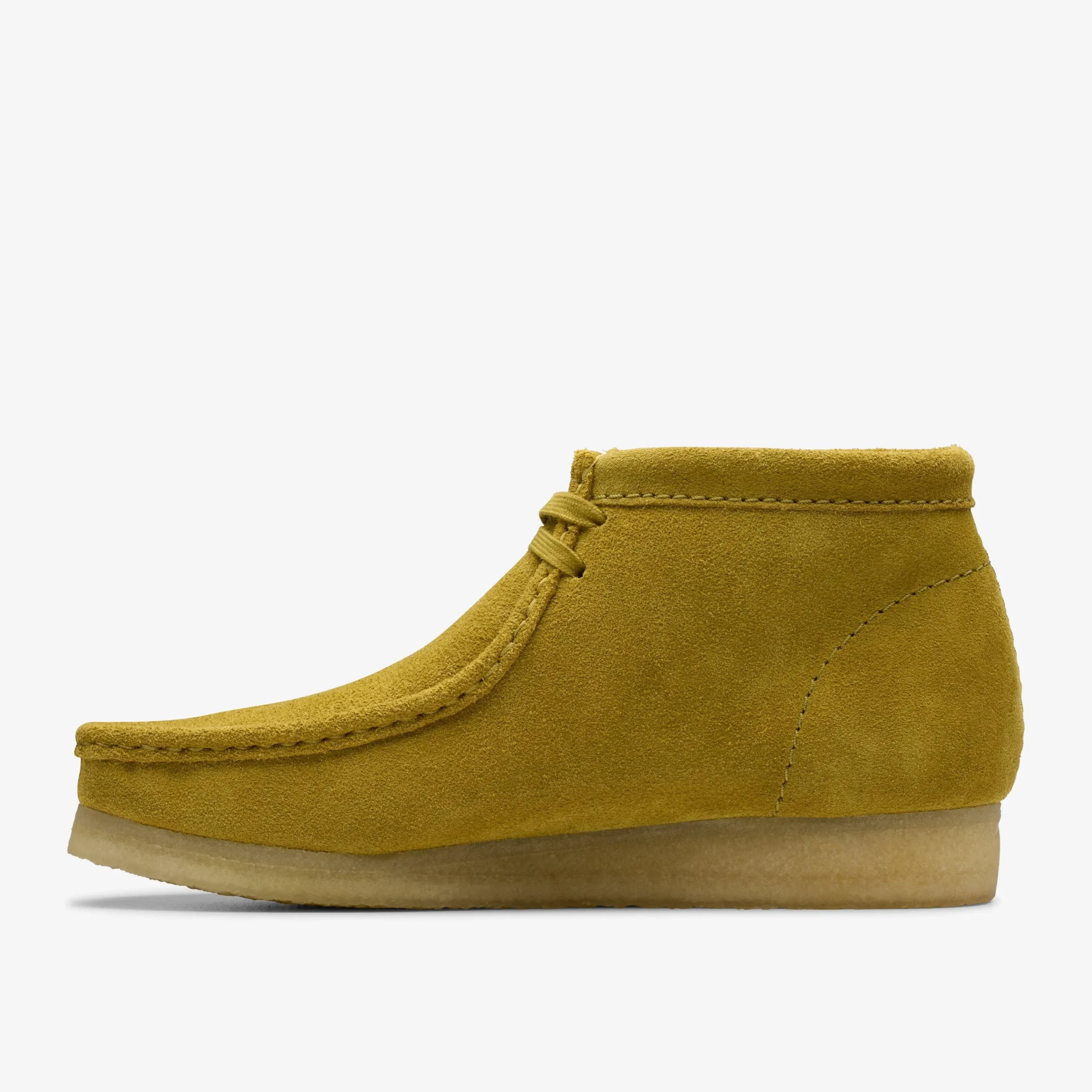 Clarks Wallabee Boot Olive Suede Discount