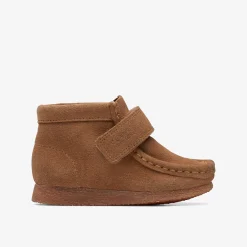 Clarks Wallabee Boot Toddler Wheat Suede Shop