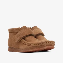 Clarks Wallabee Boot Toddler Wheat Suede Shop