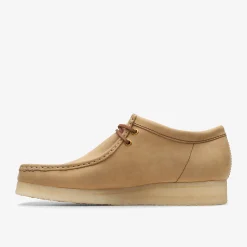 Clarks Wallabee Brown Leather Fashion