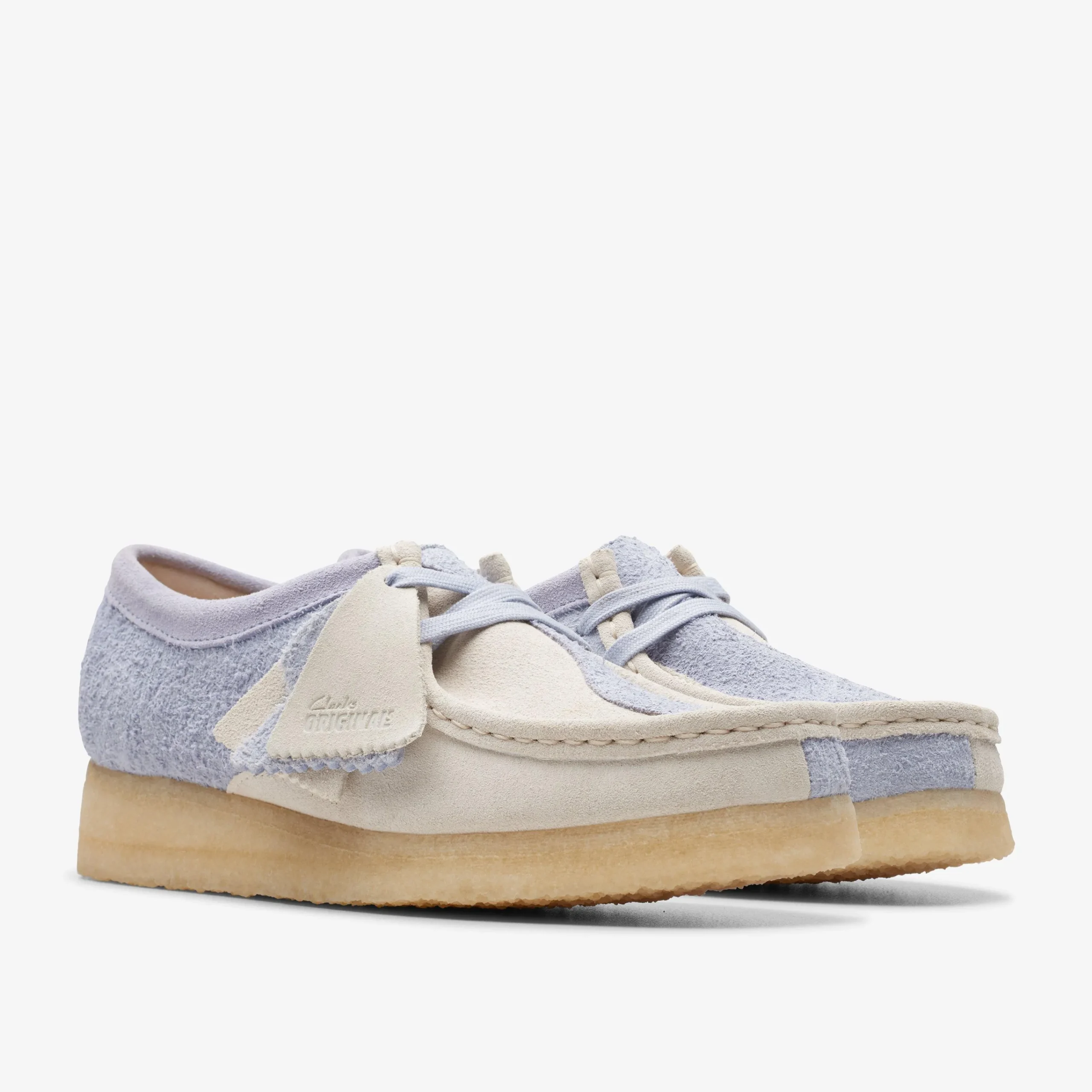 Clarks Wallabee Cloud Grey Combination Best