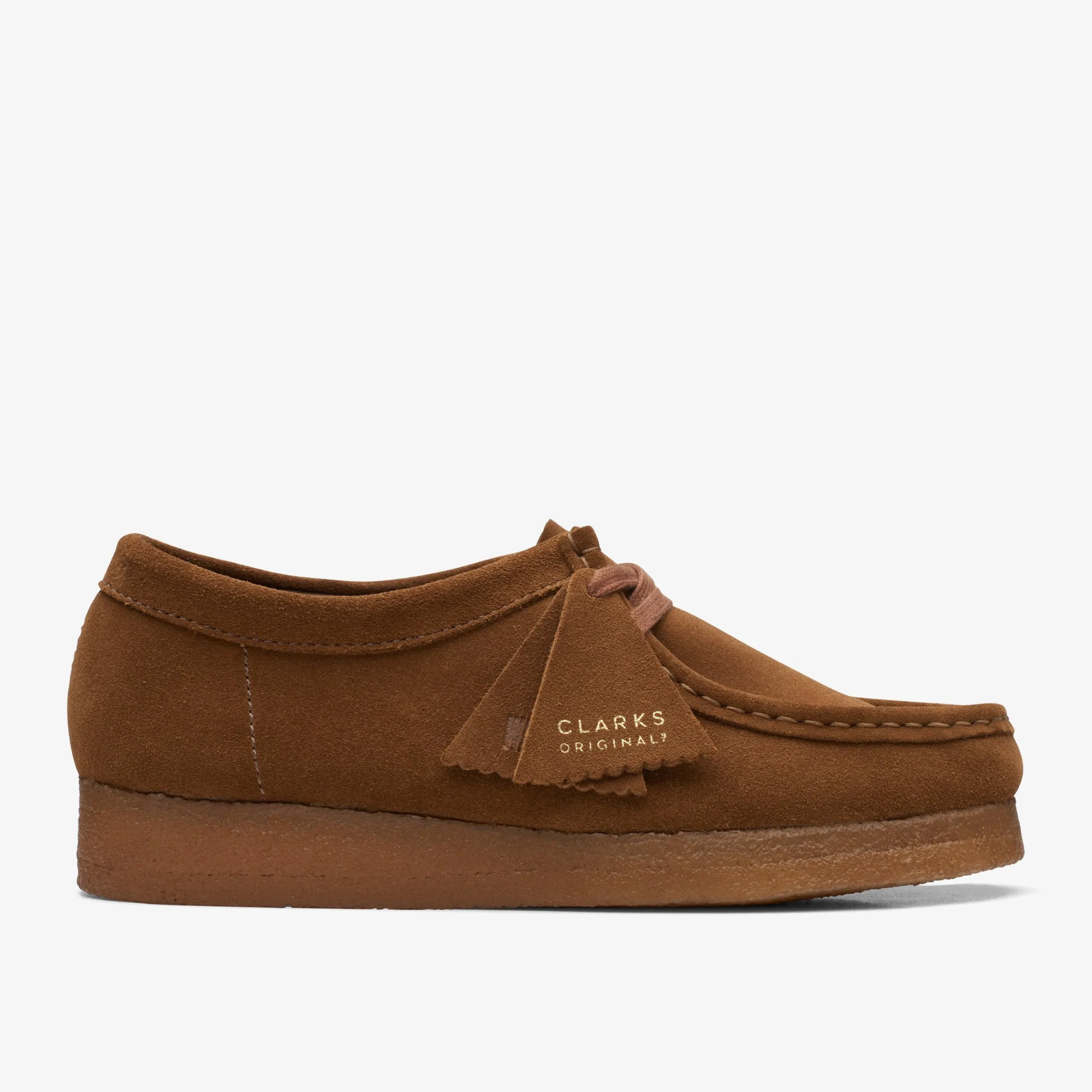 Clarks Wallabee Cola Suede New