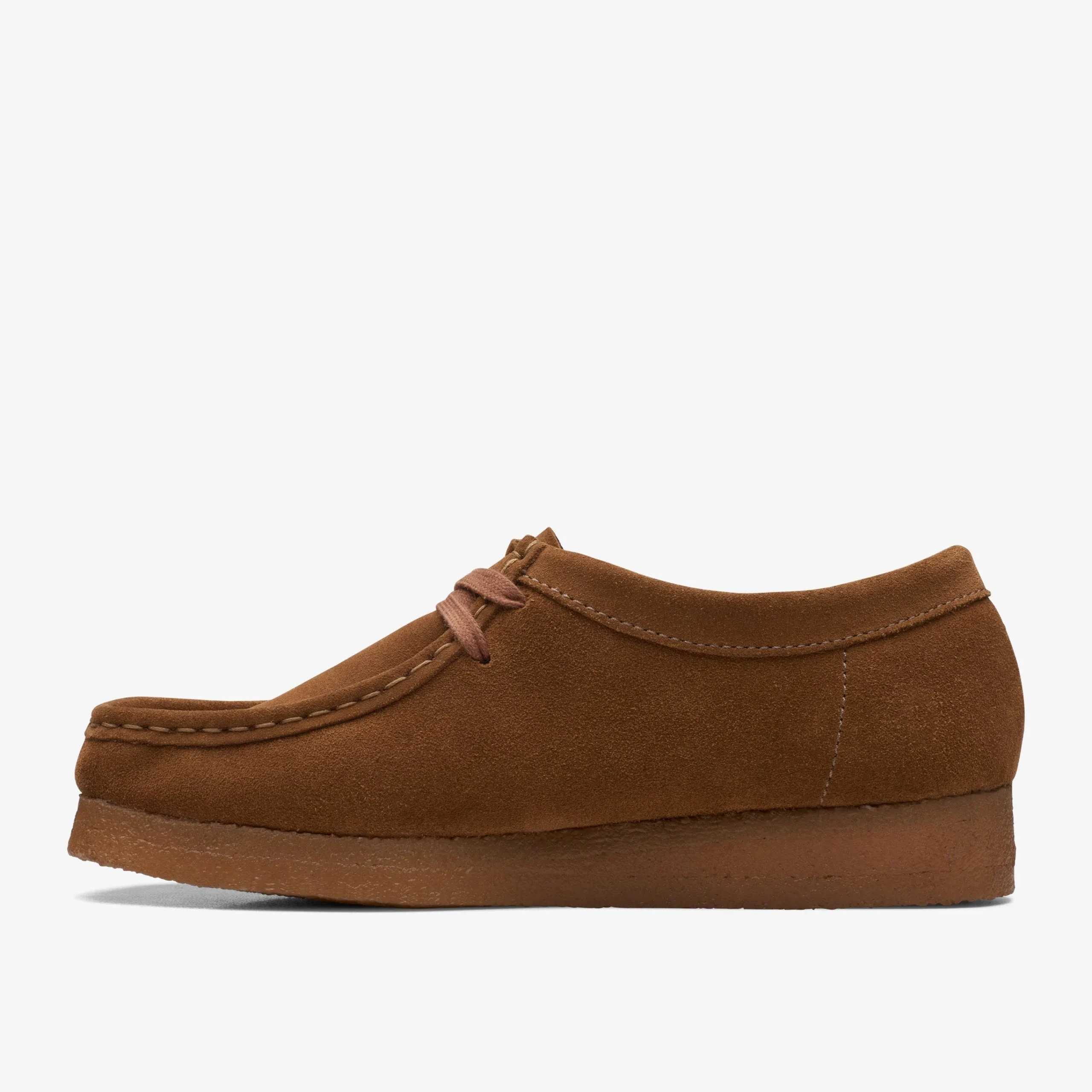 Clarks Wallabee Cola Suede New