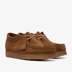 Clarks Wallabee Cola Suede New
