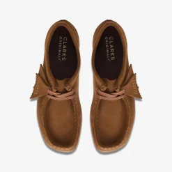 Clarks Wallabee Cola Suede New