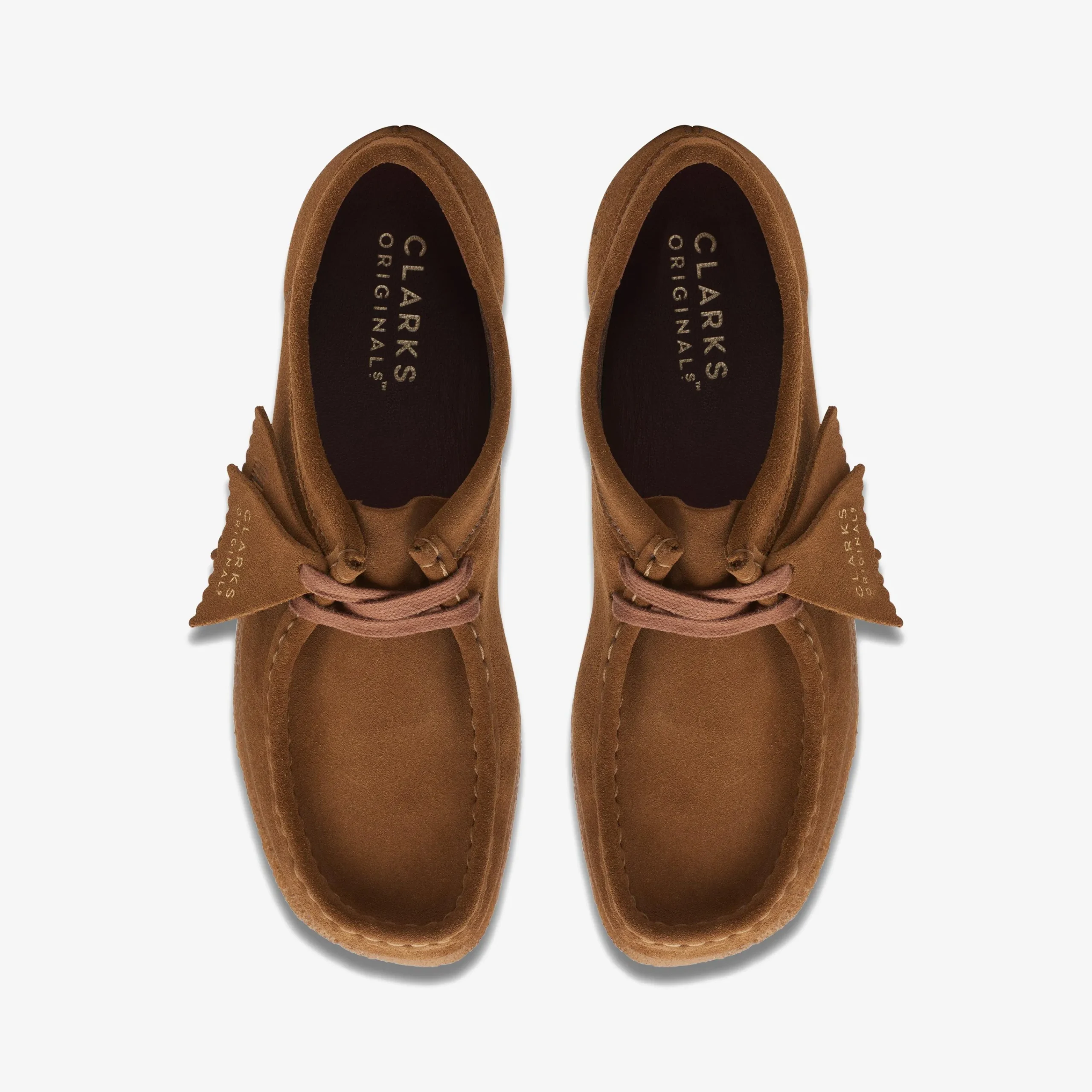 Clarks Wallabee Cola Suede New