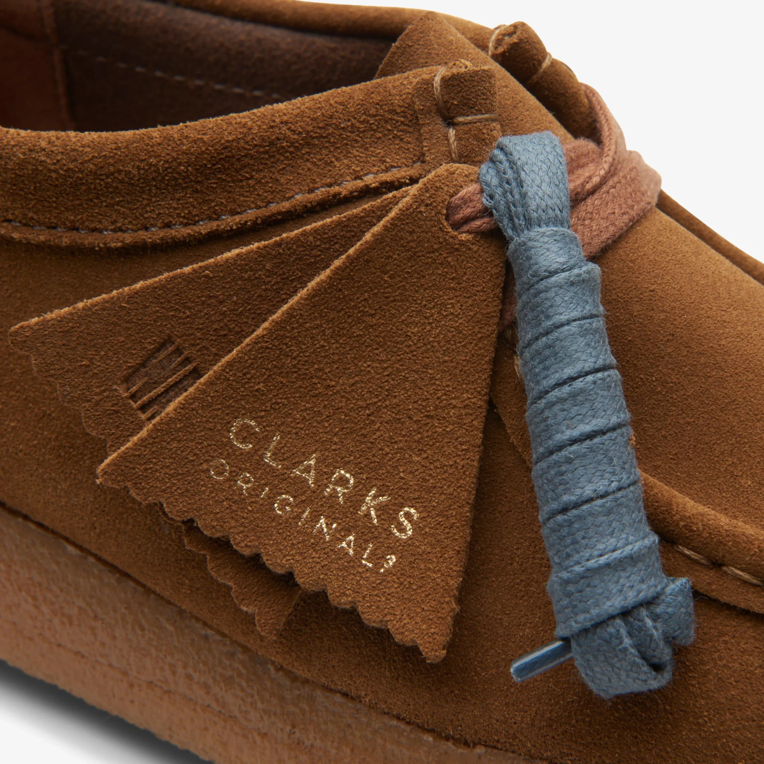 Clarks Wallabee Cola Suede New