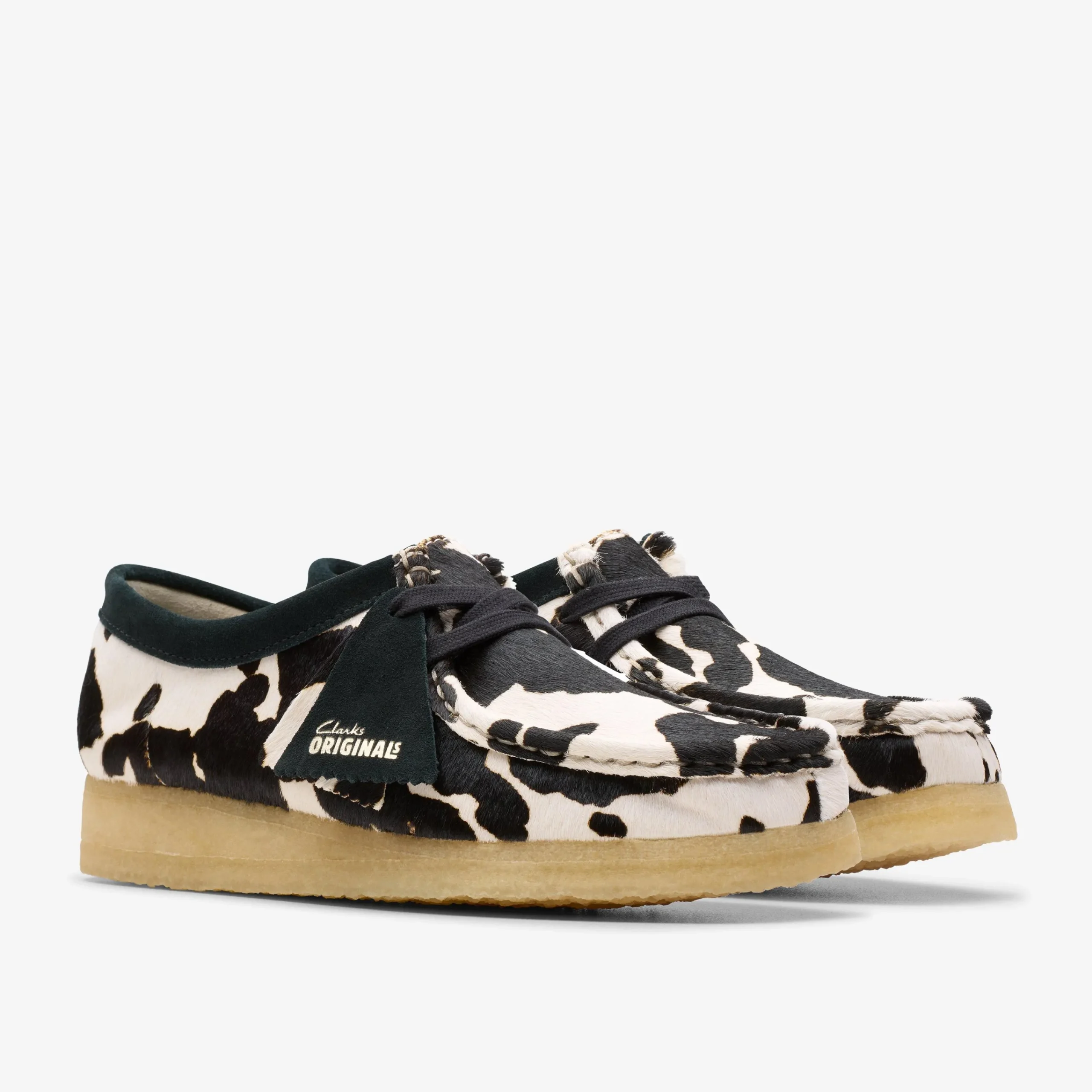 Clarks Wallabee Cow Print HairOn Online
