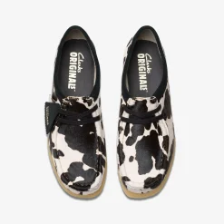 Clarks Wallabee Cow Print HairOn Online