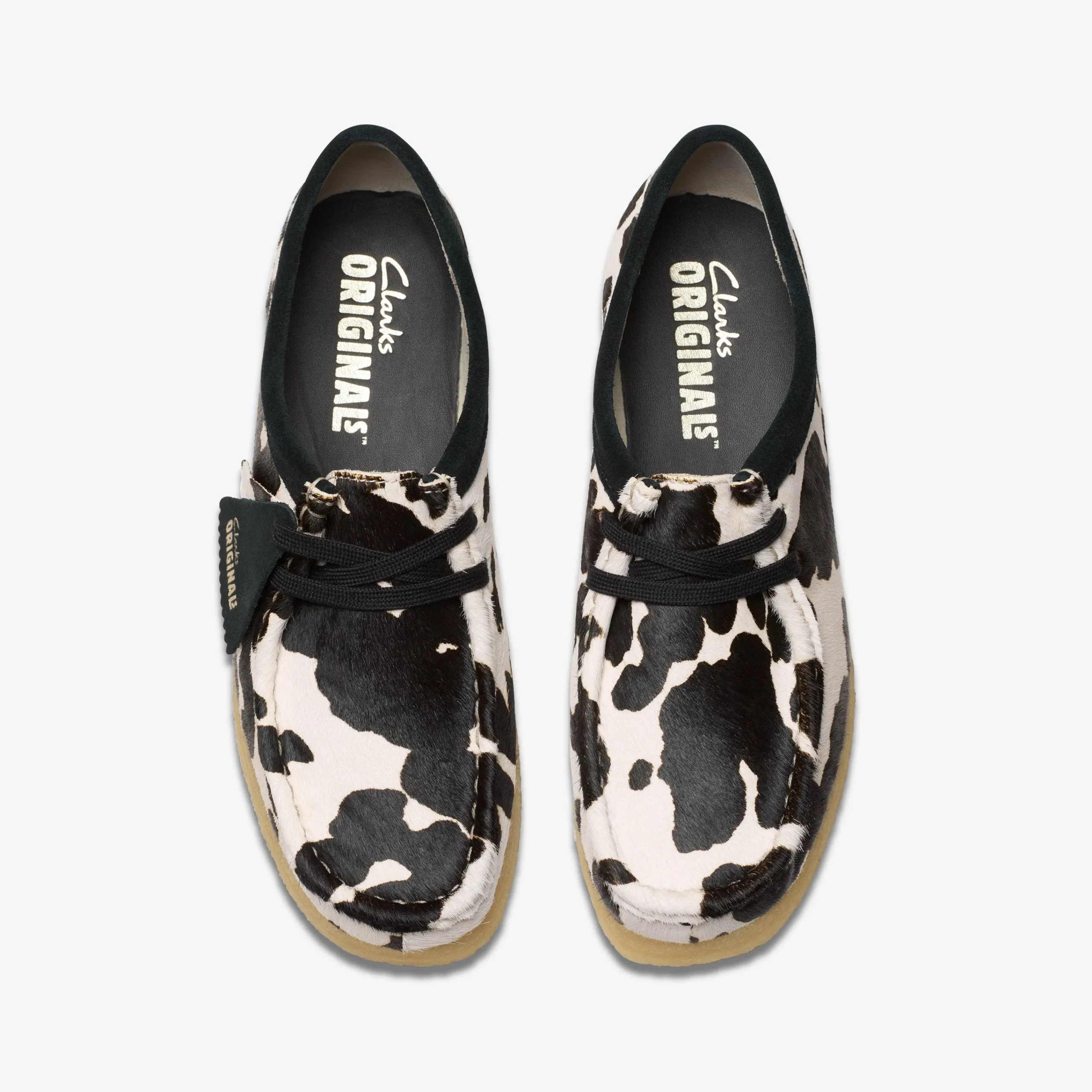 Clarks Wallabee Cow Print HairOn Online