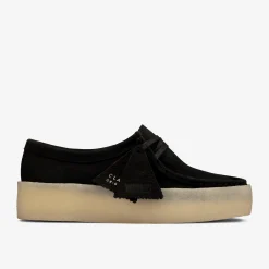 Clarks Wallabee Cup Black Nubuck Store