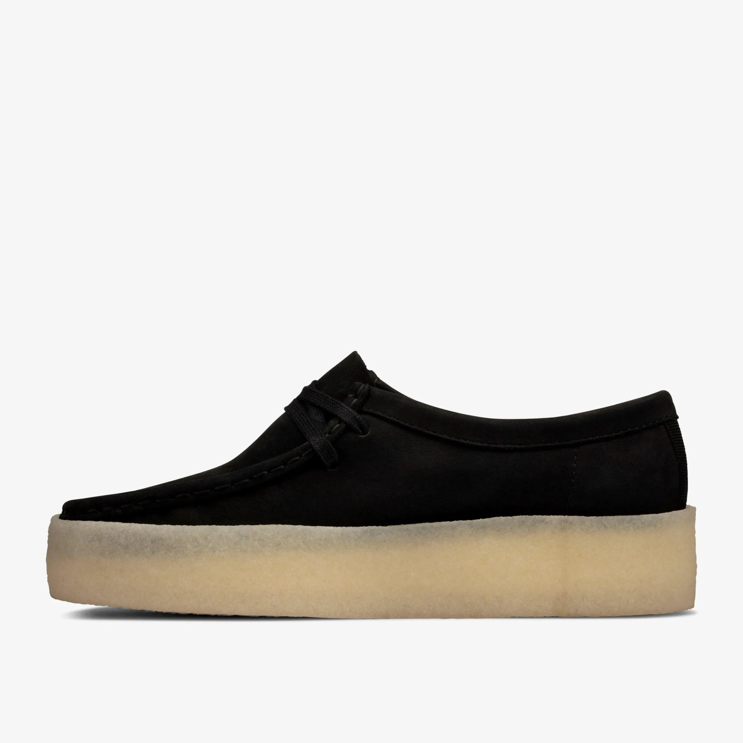 Clarks Wallabee Cup Black Nubuck Store