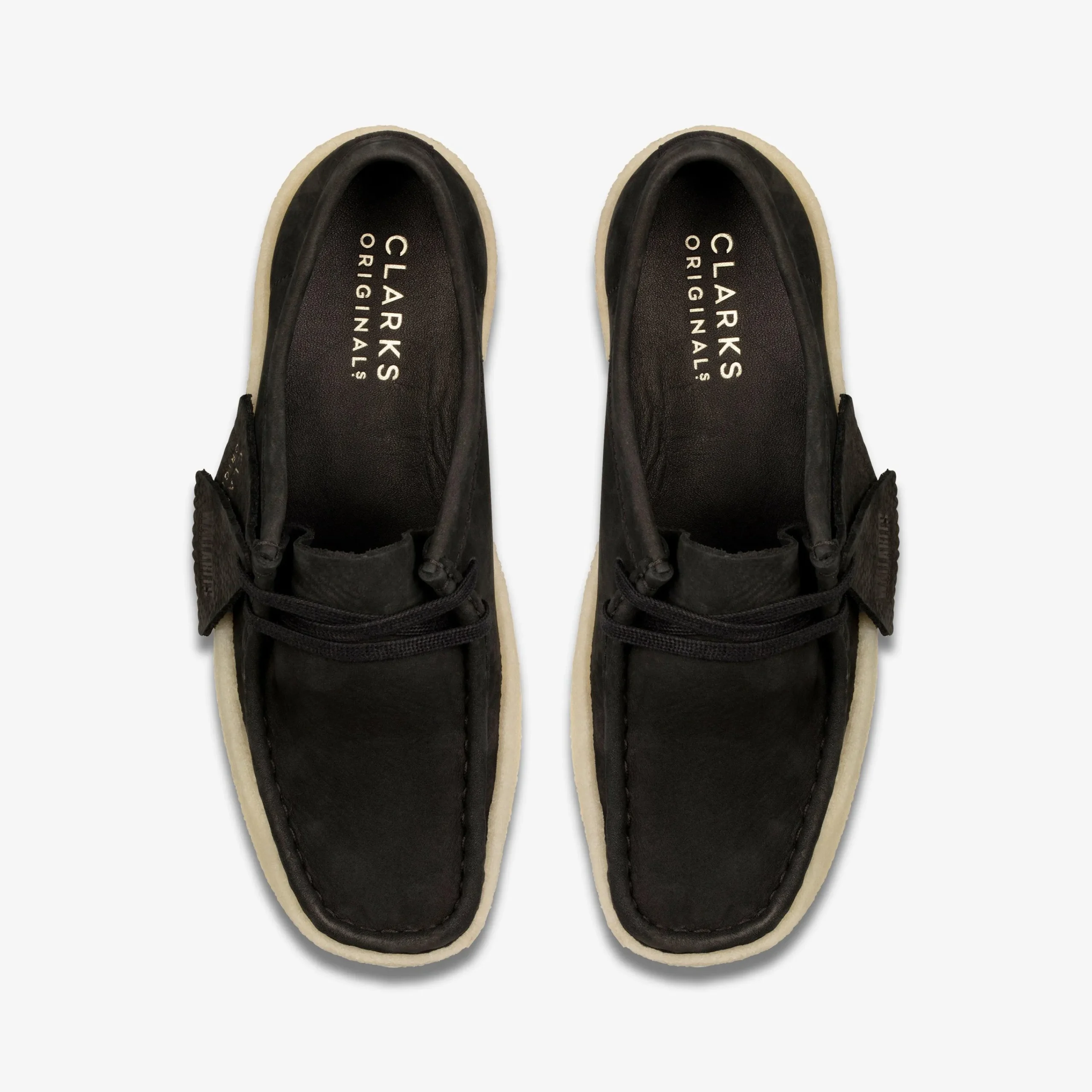 Clarks Wallabee Cup Black Nubuck Store
