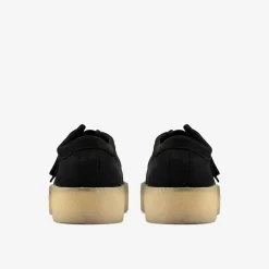 Clarks Wallabee Cup Black Nubuck Hot