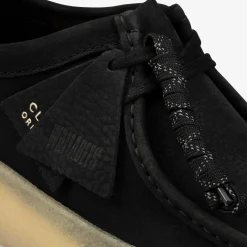 Clarks Wallabee Cup Black Nubuck Hot