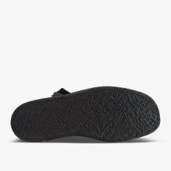 Clarks Wallabee Cup Boot Black Nubuck Discount