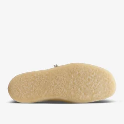 Clarks Wallabee Cup Boot White Nubuck Sale