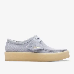 Clarks Wallabee Cup Cloud Grey Suede Discount