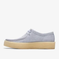 Clarks Wallabee Cup Cloud Grey Suede Discount