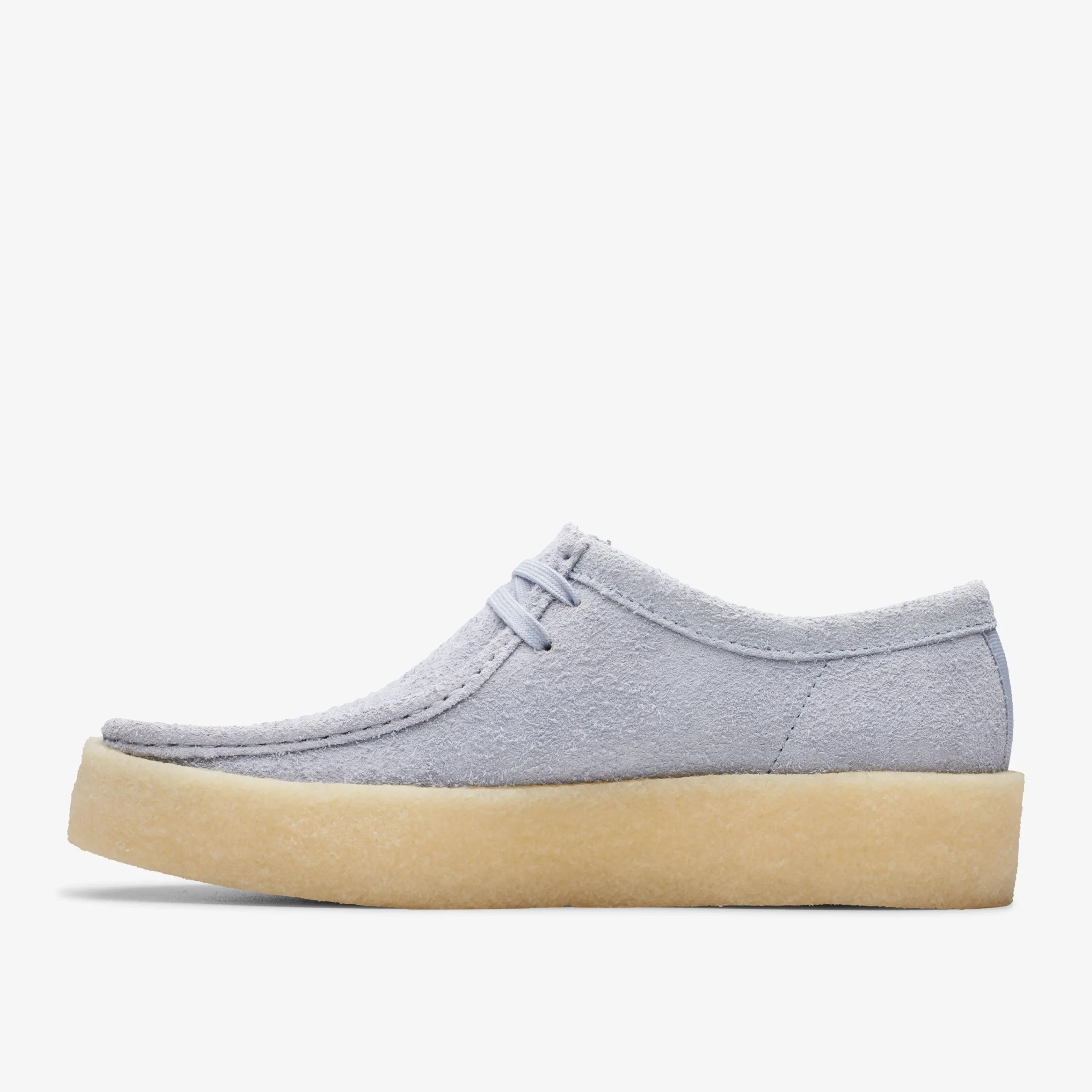 Clarks Wallabee Cup Cloud Grey Suede Discount