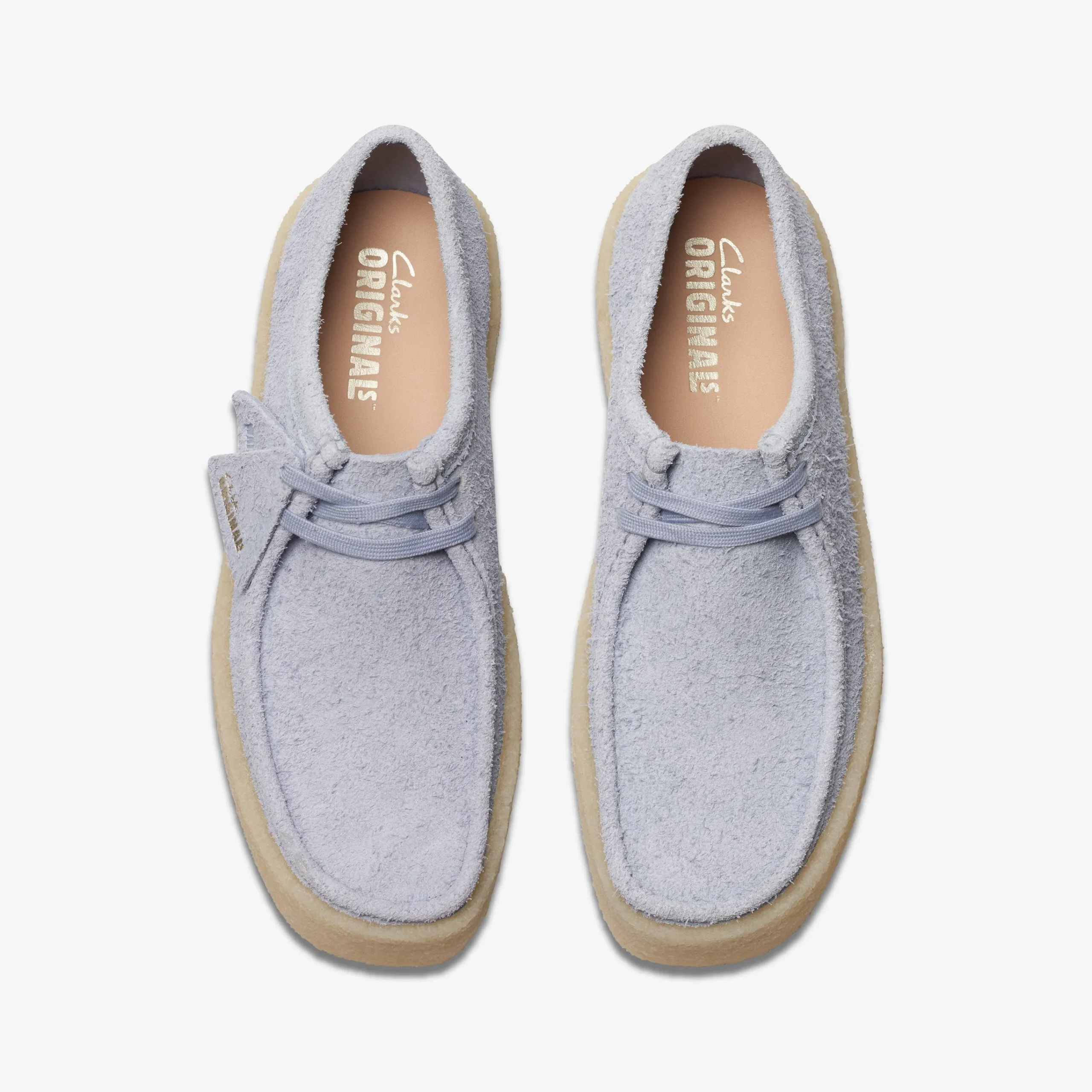 Clarks Wallabee Cup Cloud Grey Suede Discount