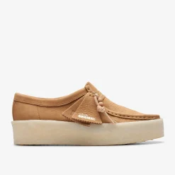 Clarks Wallabee Cup Mid Tan Nubuck Shop