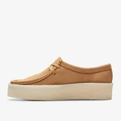 Clarks Wallabee Cup Mid Tan Nubuck Shop