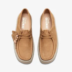 Clarks Wallabee Cup Mid Tan Nubuck Shop
