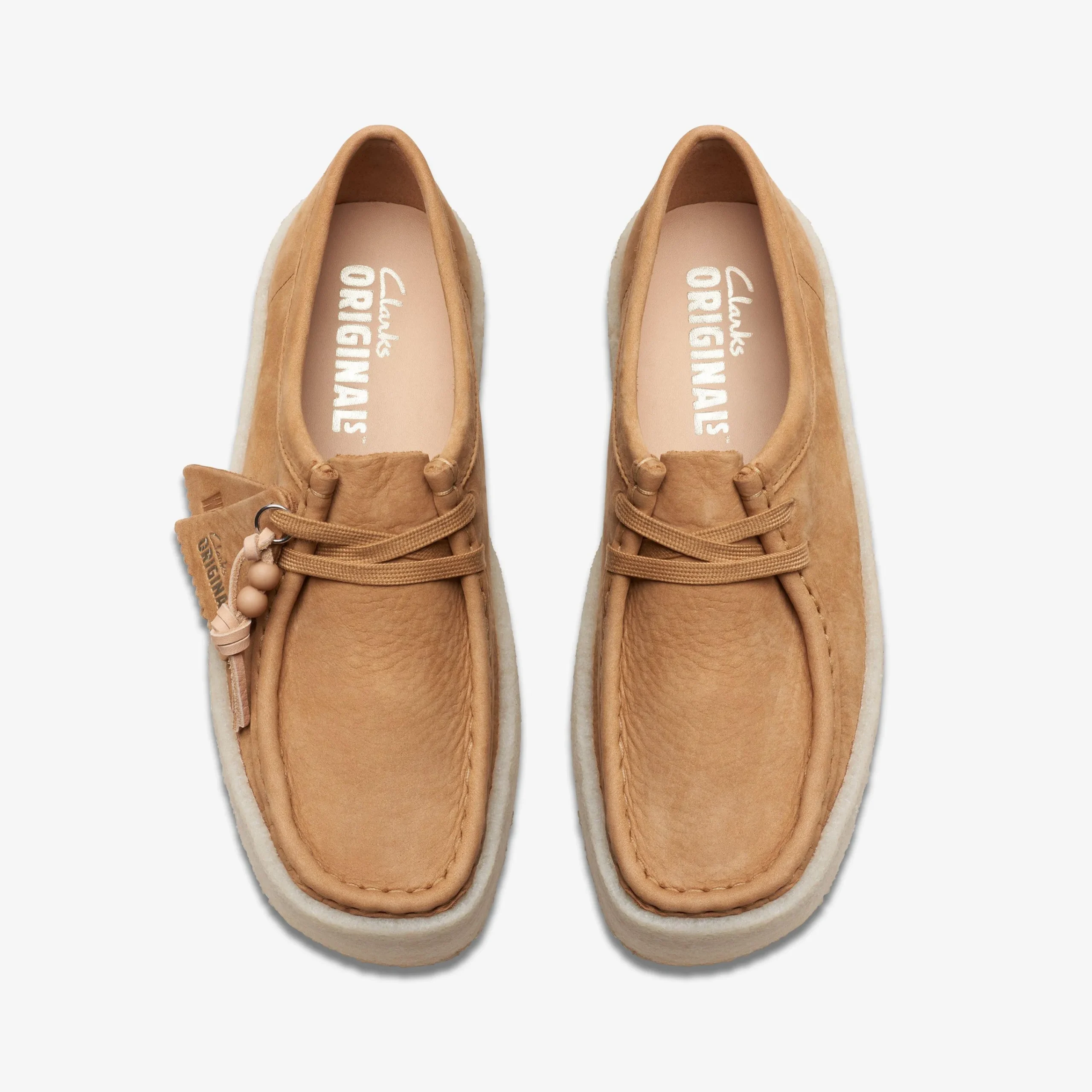 Clarks Wallabee Cup Mid Tan Nubuck Shop
