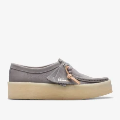 Clarks Wallabee Cup Steel Grey Nubuck Cheap