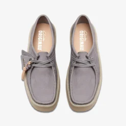 Clarks Wallabee Cup Steel Grey Nubuck Cheap