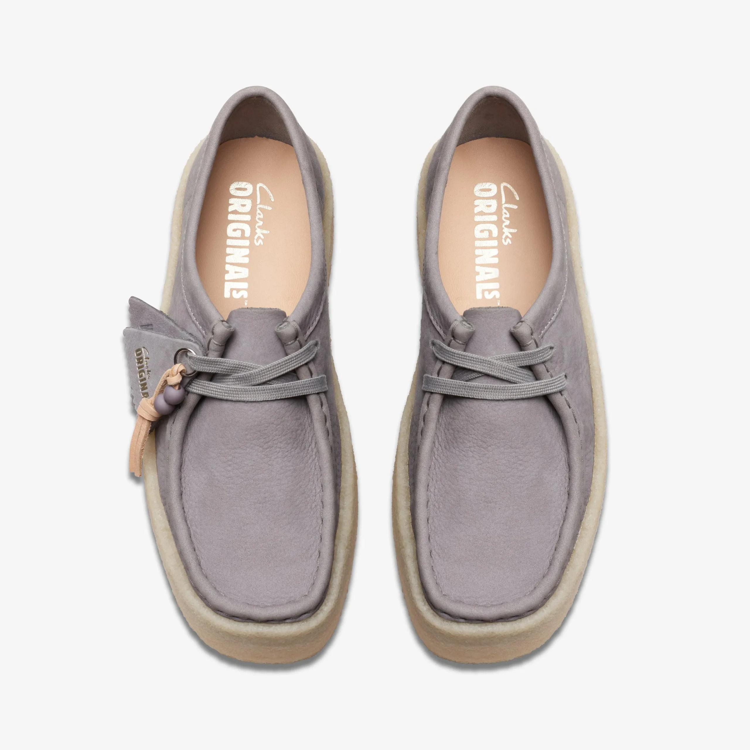 Clarks Wallabee Cup Steel Grey Nubuck Cheap