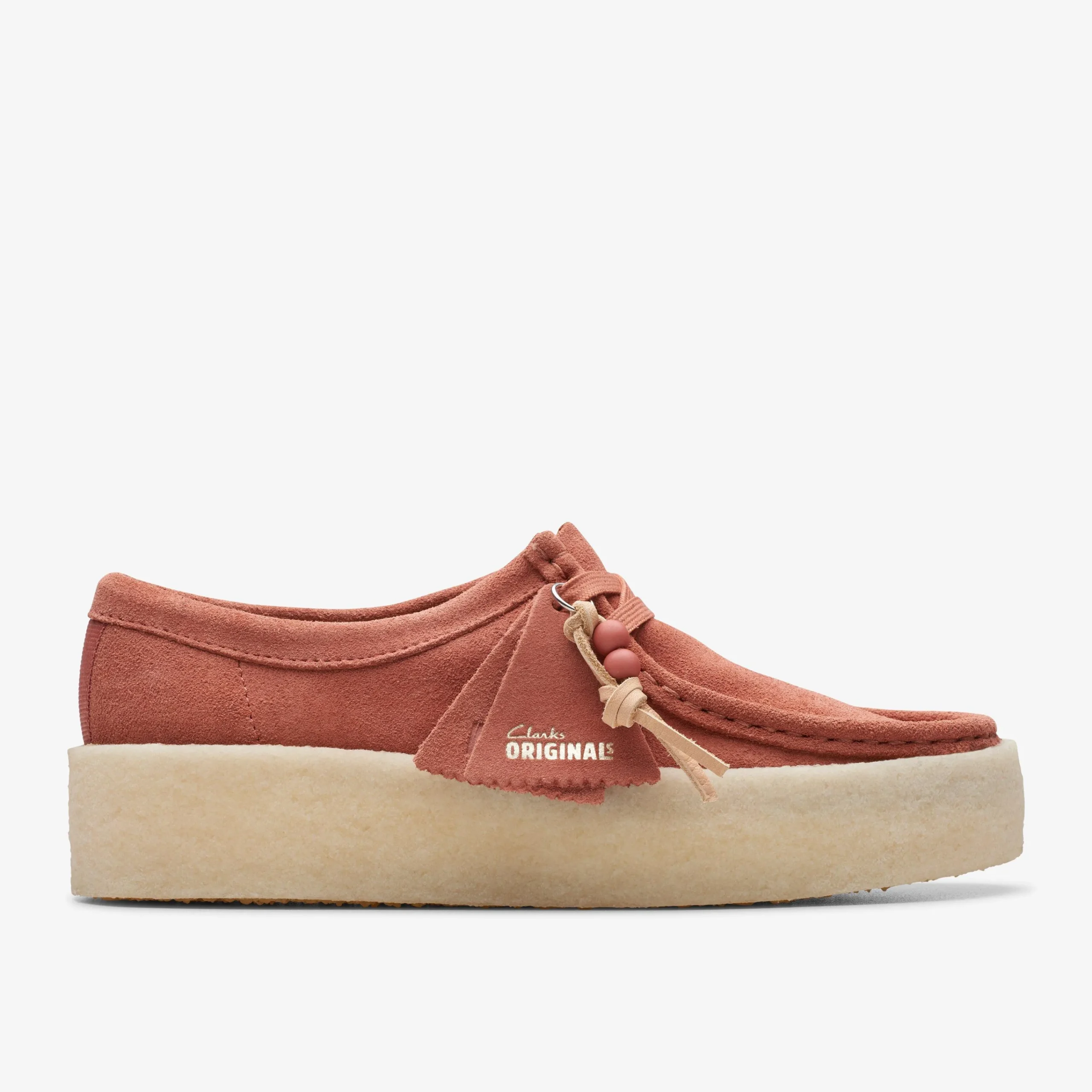 Clarks Wallabee Cup Terracotta Suede New