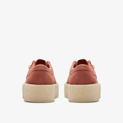 Clarks Wallabee Cup Terracotta Suede New