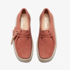 Clarks Wallabee Cup Terracotta Suede New