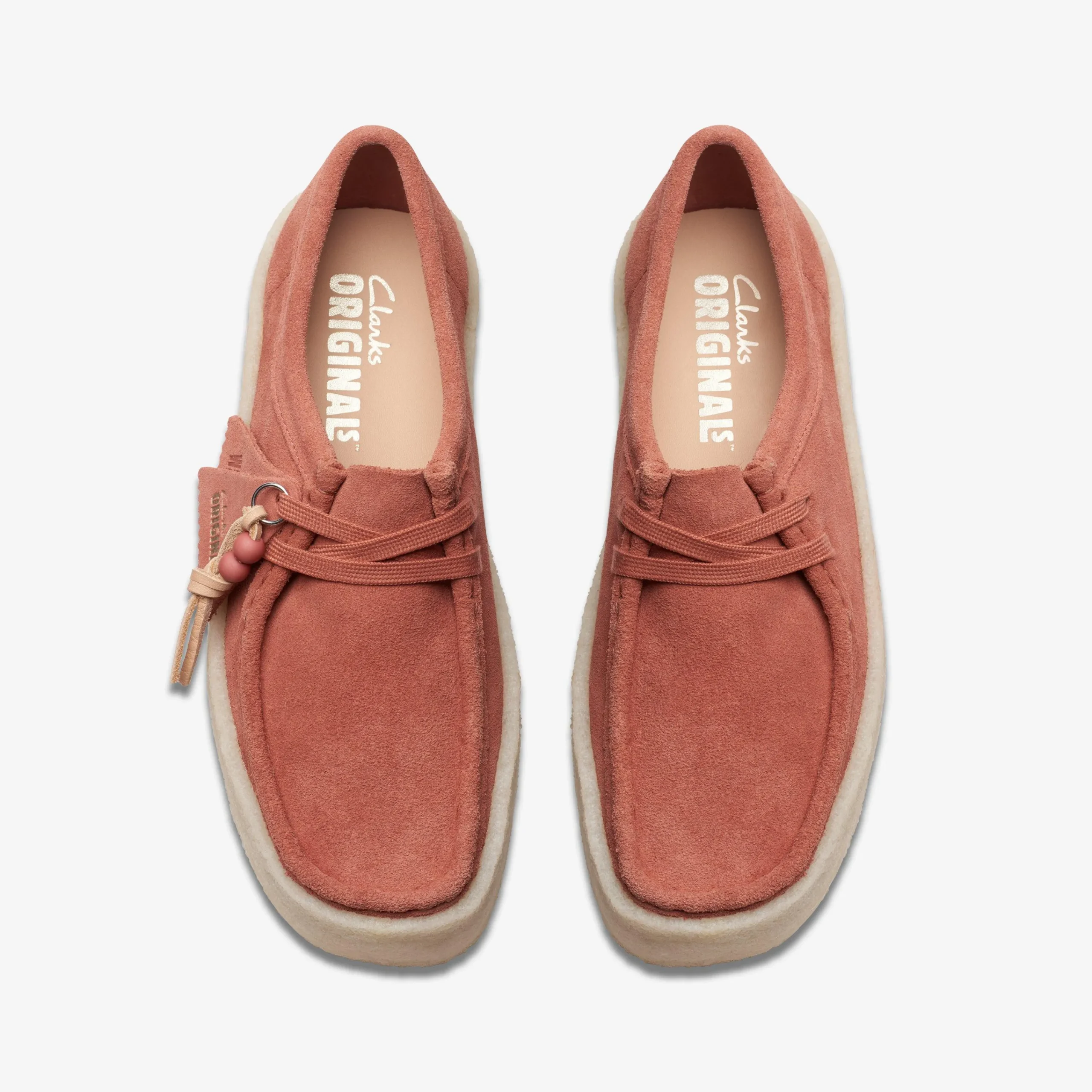 Clarks Wallabee Cup Terracotta Suede New