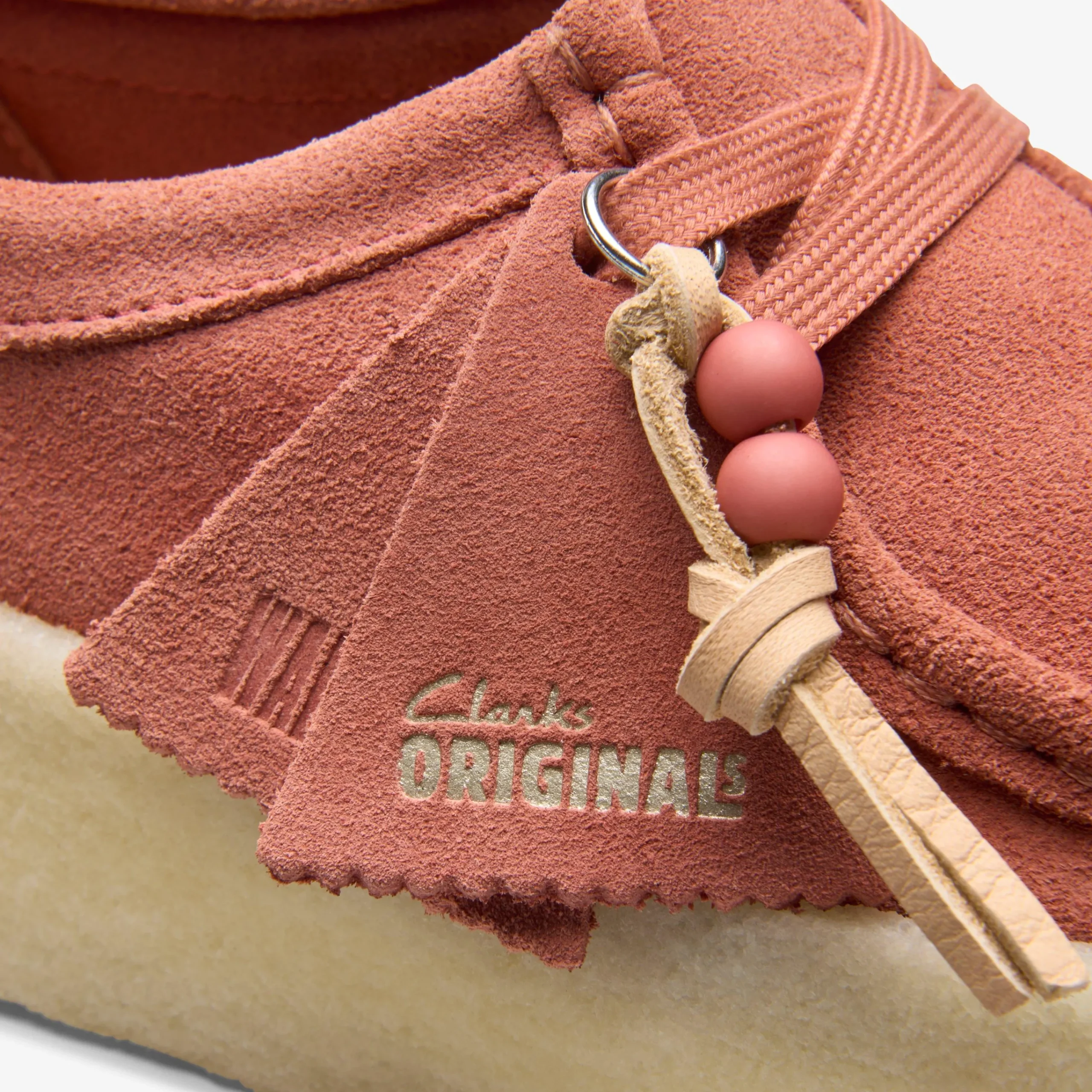 Clarks Wallabee Cup Terracotta Suede New