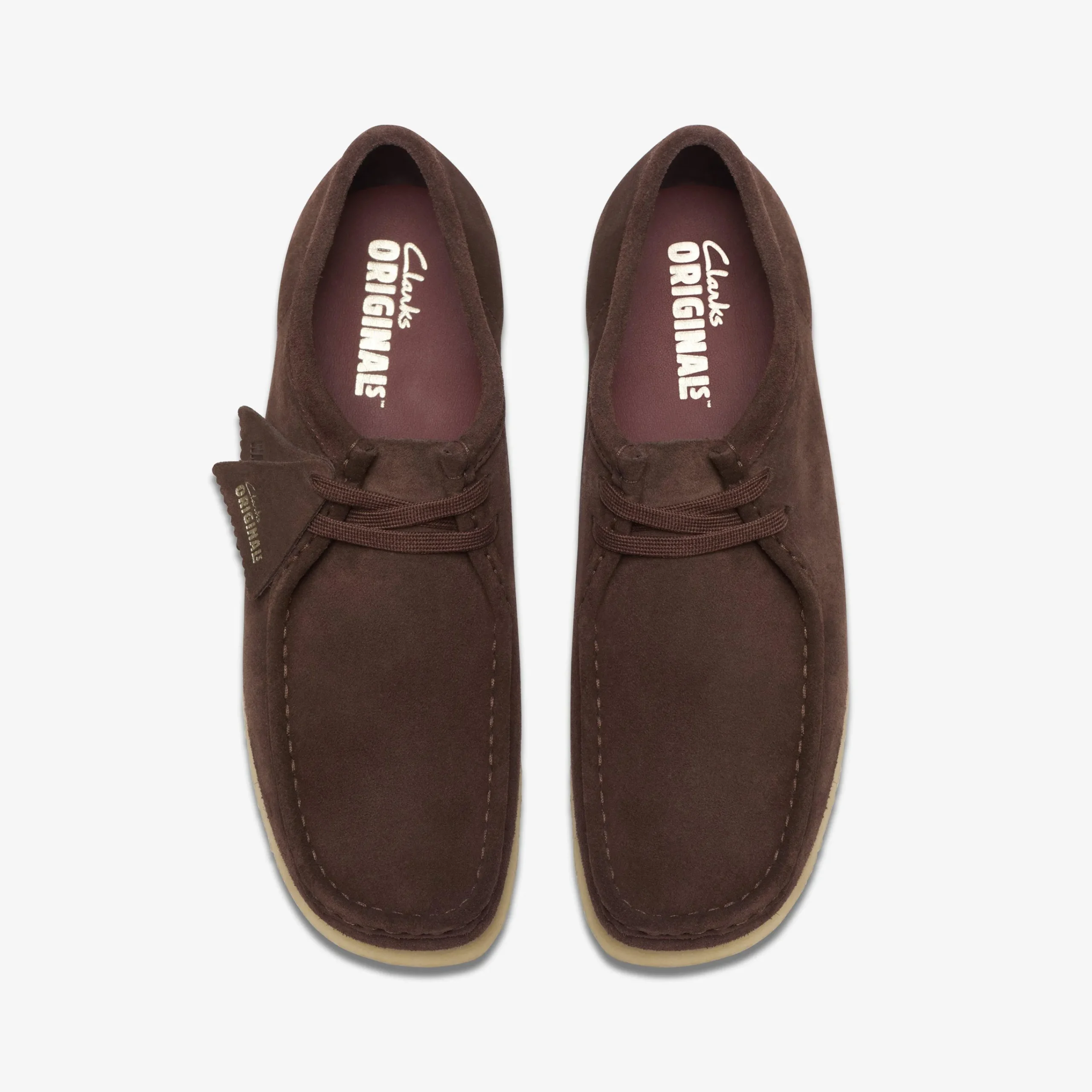 Clarks Wallabee Dark Brown Suede Store